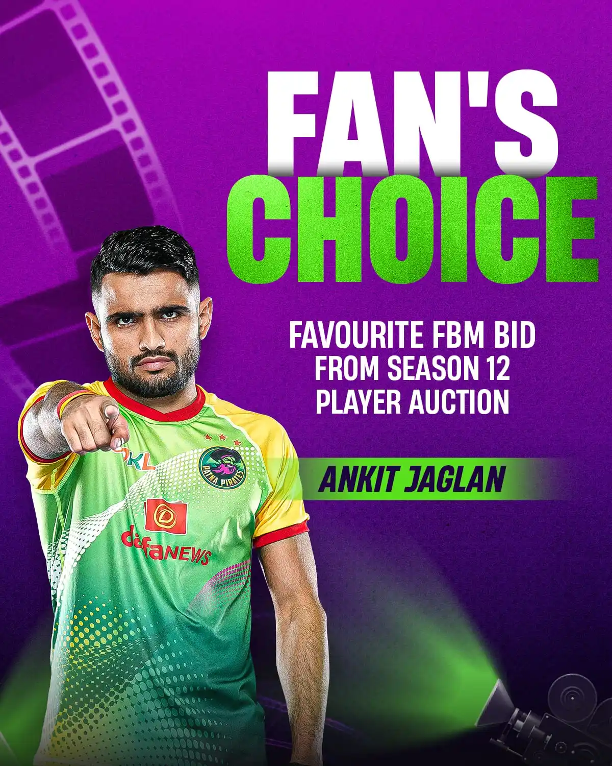 Image from Pro Kabaddi League: *Ankit returns for the Pirate Hamla 💚* Watch why he's fans' favourit...