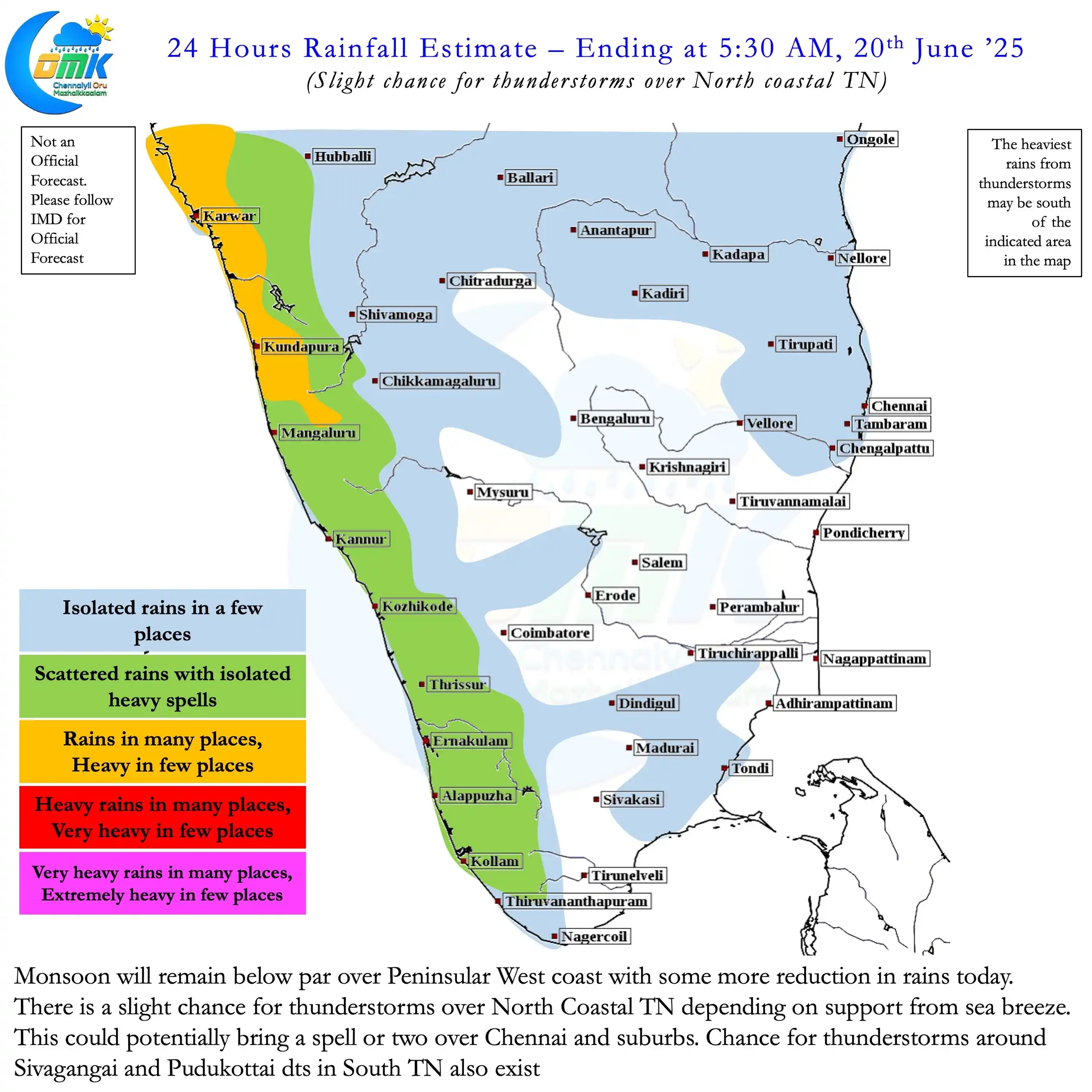Image from Weather Updates On Tamil Nadu & Chennai by ChennaiRains (COMK): As <a class="text-blue-500 hover:underline cursor-pointer" href="/hash...