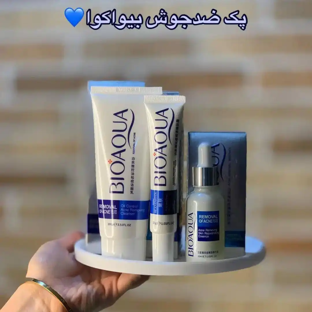 Image from Selin store 🛍️: این پک قاتل هر چی جوشه😍😉 یه پک کامل ضدجوشی شامل : فوم ضدجوش کرم ضدجو...