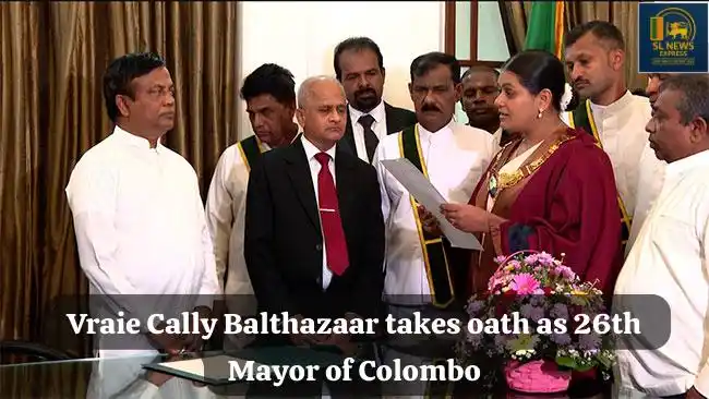 Image from SL NEWS EXPRESS (The Independent Media): *🔴 BREAKING NEWS* ```(18.06.2025)``` *📌Vraie Cally Balthazaar of th...