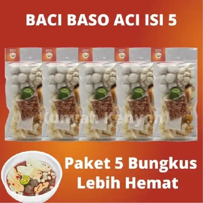 Image from Racun Shopee ♥: Cek Baso Aci 5 Bungkus Hemat / Baso Aci Hot Jeletot / Bakso Aci Khas B...