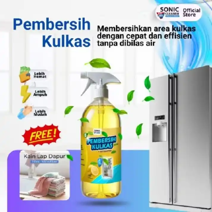 Image from Racun Shopee ♥: Cek SONIC CLEANER Pembersih Kulkas Serbaguna 250ml dengan harga Rp15.0...