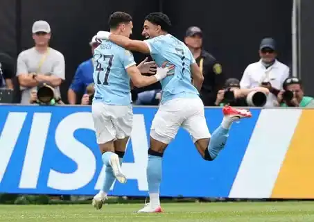 Image from globo.com I Últimas notícias: jornalismo, esporte e entretenimento: 🟢 *City vence o Wydad pela Copa de Clubes, mas termina o jogo com 10 ...