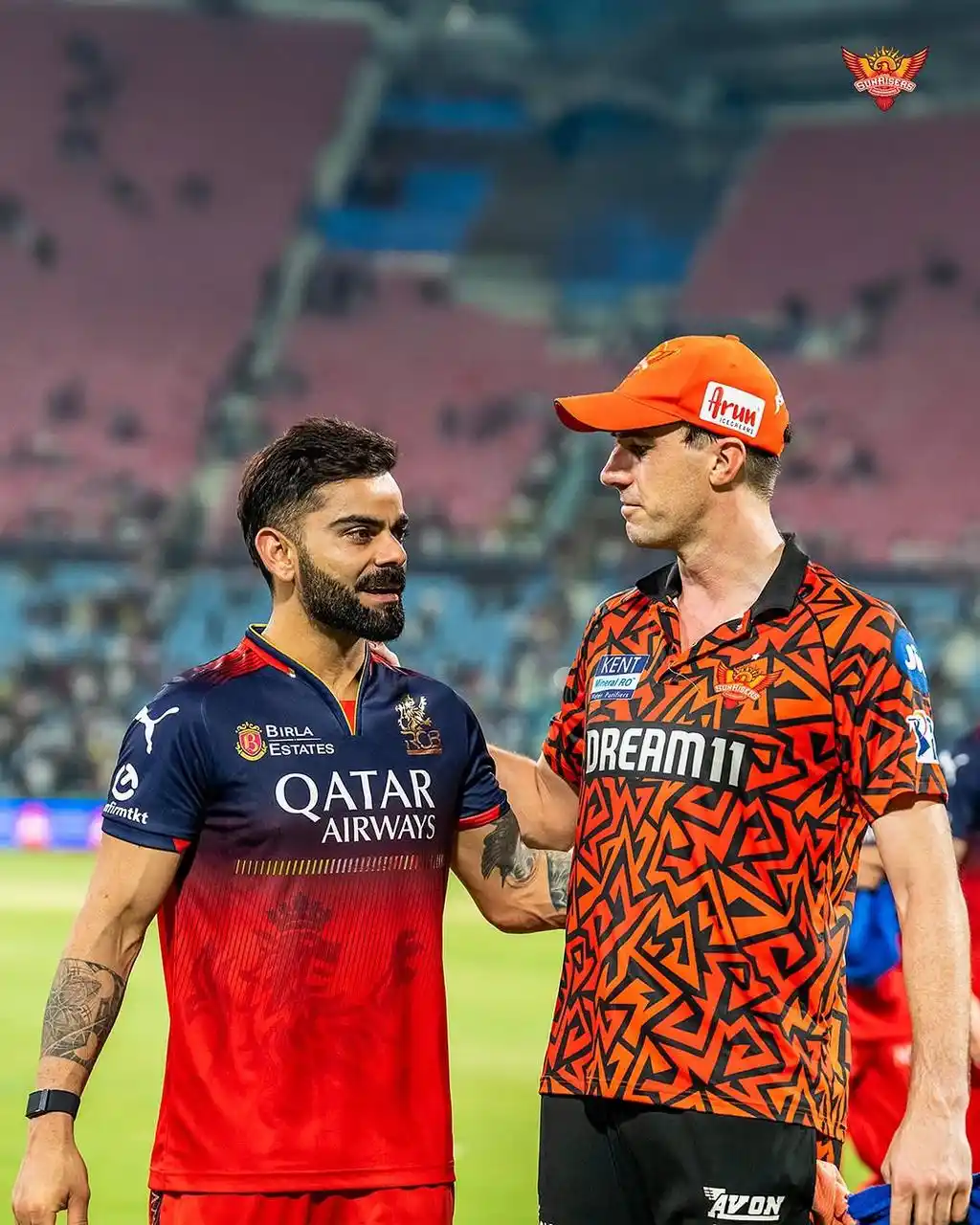 Image from Sunrisers Hyderabad: Congratulations on an outstanding season and a well-earned title, Roya...