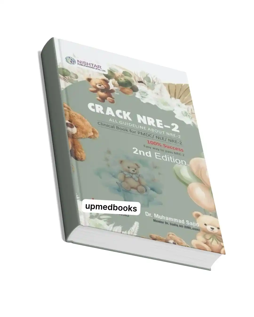Image from UpMed Online Book Store 📚: 📚 Crack NRE-2 - 2nd Edition 2025 100% success methodology for PMDC/NL...