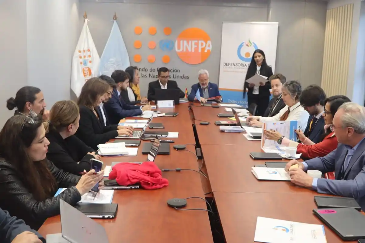 Image from Defensoría del Pueblo de Bolivia: *📄|| DEFENSOR DEL PUEBLO PRESENTA A EMBAJADAS Y AGENCIAS DE COOPERACI...