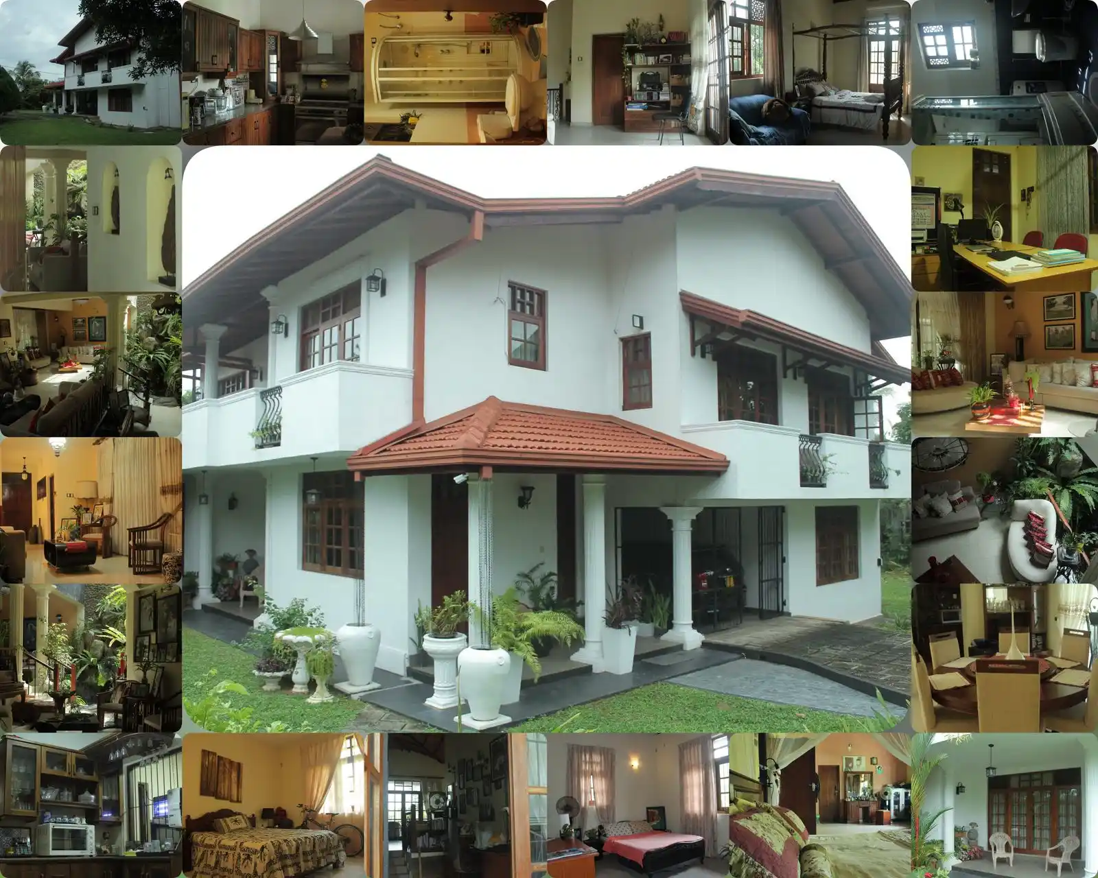 Image from SL NEWS EXPRESS (The Independent Media): Designer Courtyard Home for Sale in Piliyandala  A modern architectura...