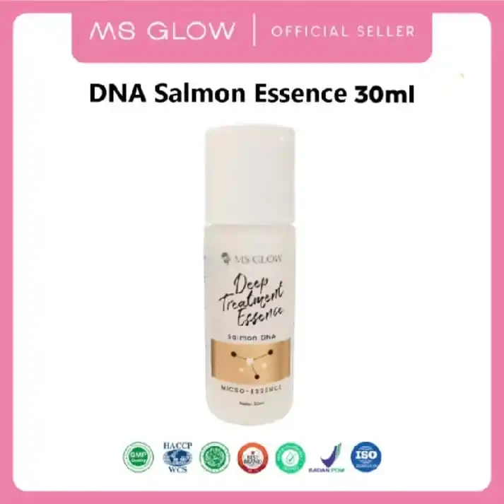 Image from Racun Shopee ♥: DNA Salmon Essence by MS Glow - Kemasan Hemat Travel Size 30ml - Best ...