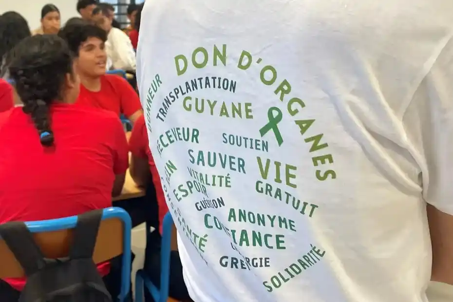 Image from Guyane La 1ère: *Dons d'organes : deux rendez-vous pour lever les tabous en Guyane*  �...