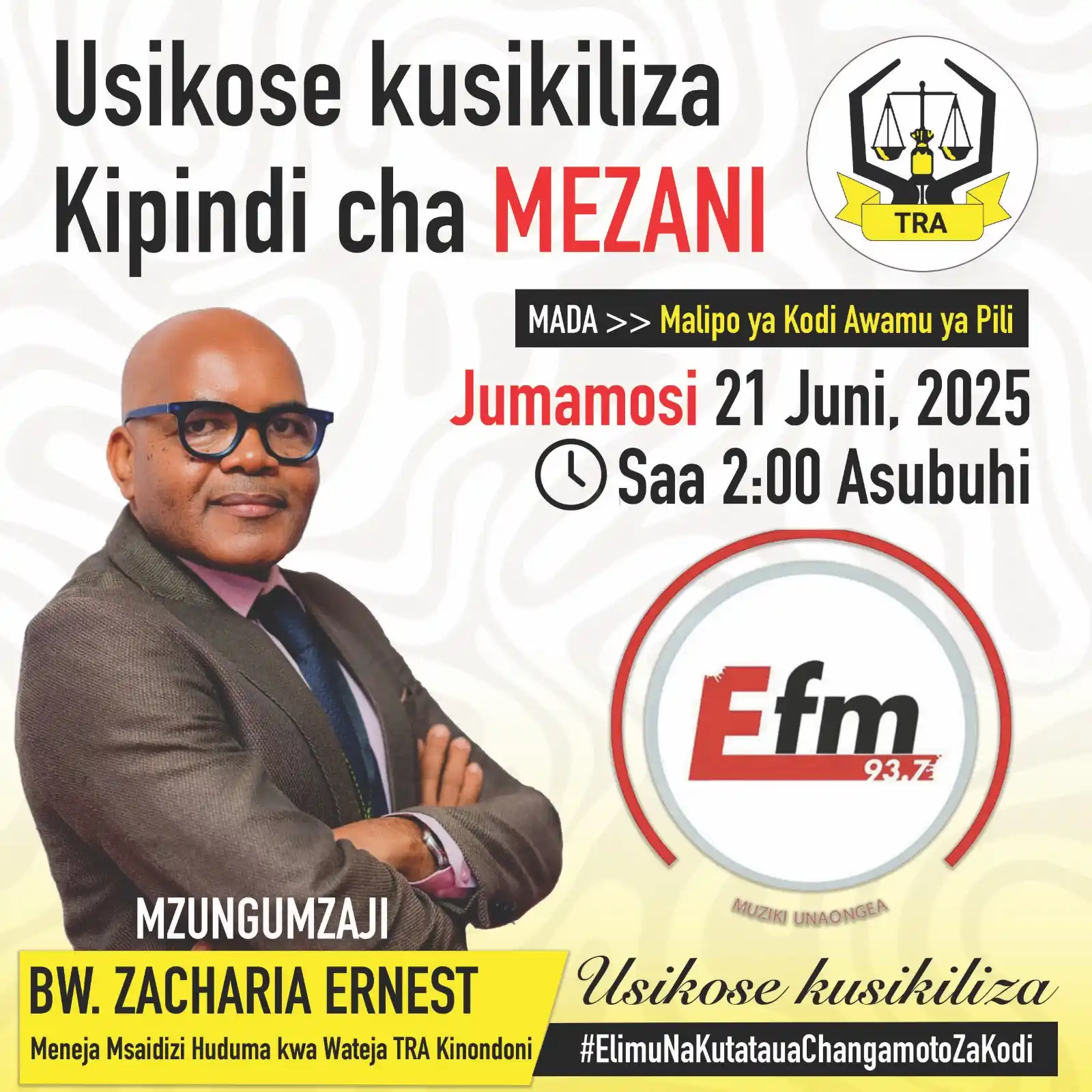 Image from TRA TANZANIA: <a class="text-blue-500 hover:underline cursor-pointer" href="/hashtag...
