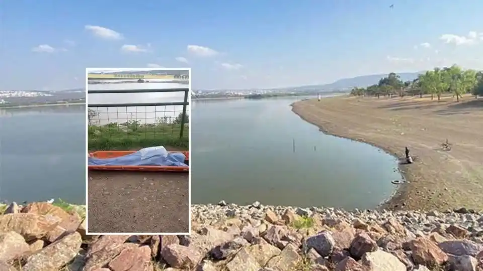 Image from Sucesos en Periódico AM  🚓: *Encuentran a Mario flotando en la presa El Palote, en el Parque Metro...