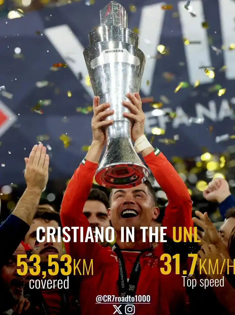 Image from CRISTIANO : LA CABRA🐐: 📊 Estadísticas de Cristiano Ronaldo en la reciente Nations League:  �...