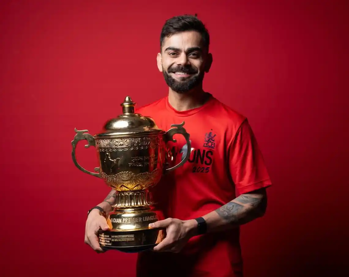 Image from THE CRICKET ARMY: _*Faf du Plessis* said - "*Virat Kohli* is an icon of the Game. No one...