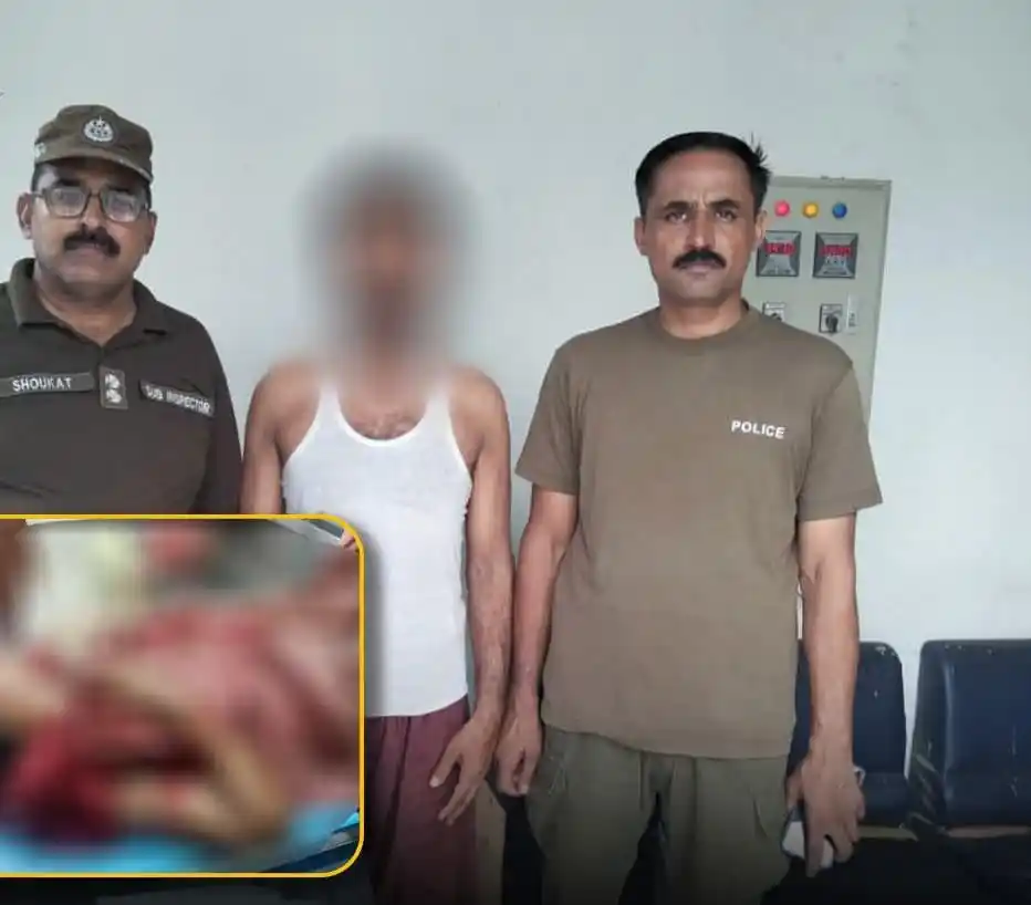 Image from Pakistan🇵🇰 International📡🪩 News &Crime cell investigation👮 Ch Mujahid Hussain🌐 Info🇵🇰 Pk✍️✍️: *گھریلو ناچاقی پر بیوی کو قتل کرنے کی کوشش ناکام* ( نشتر کالونی پولیس ...
