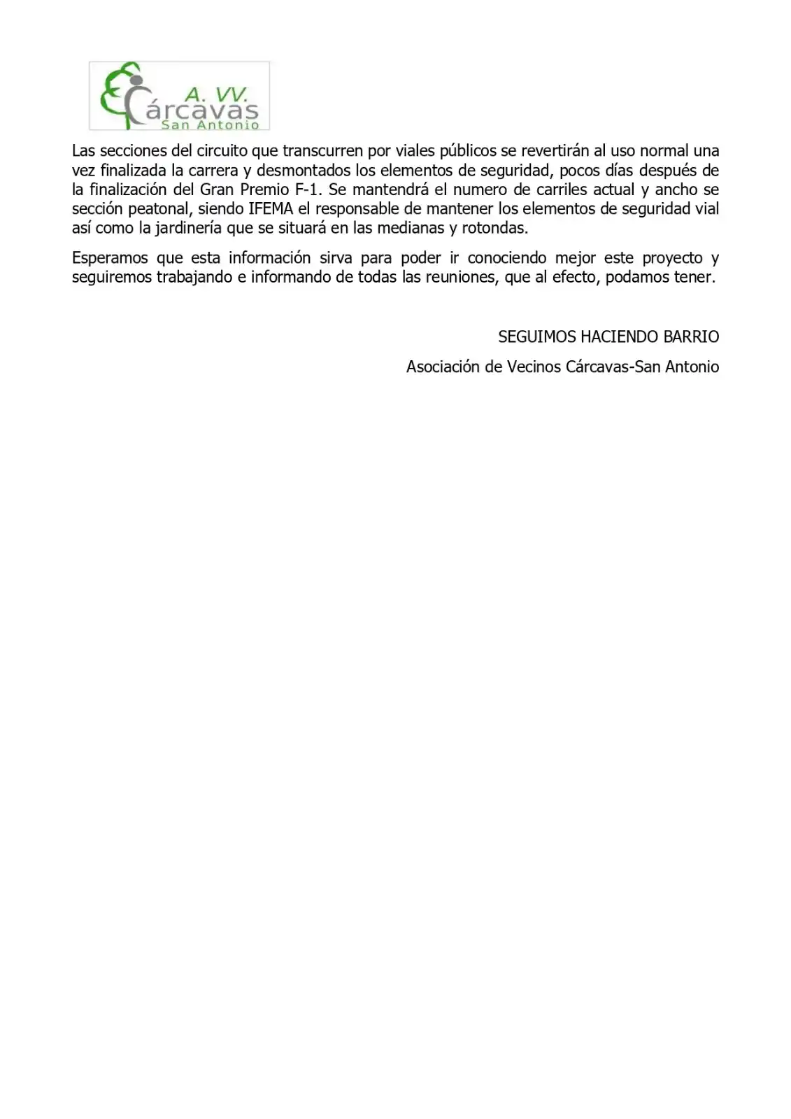 Asociación Cárcavas post