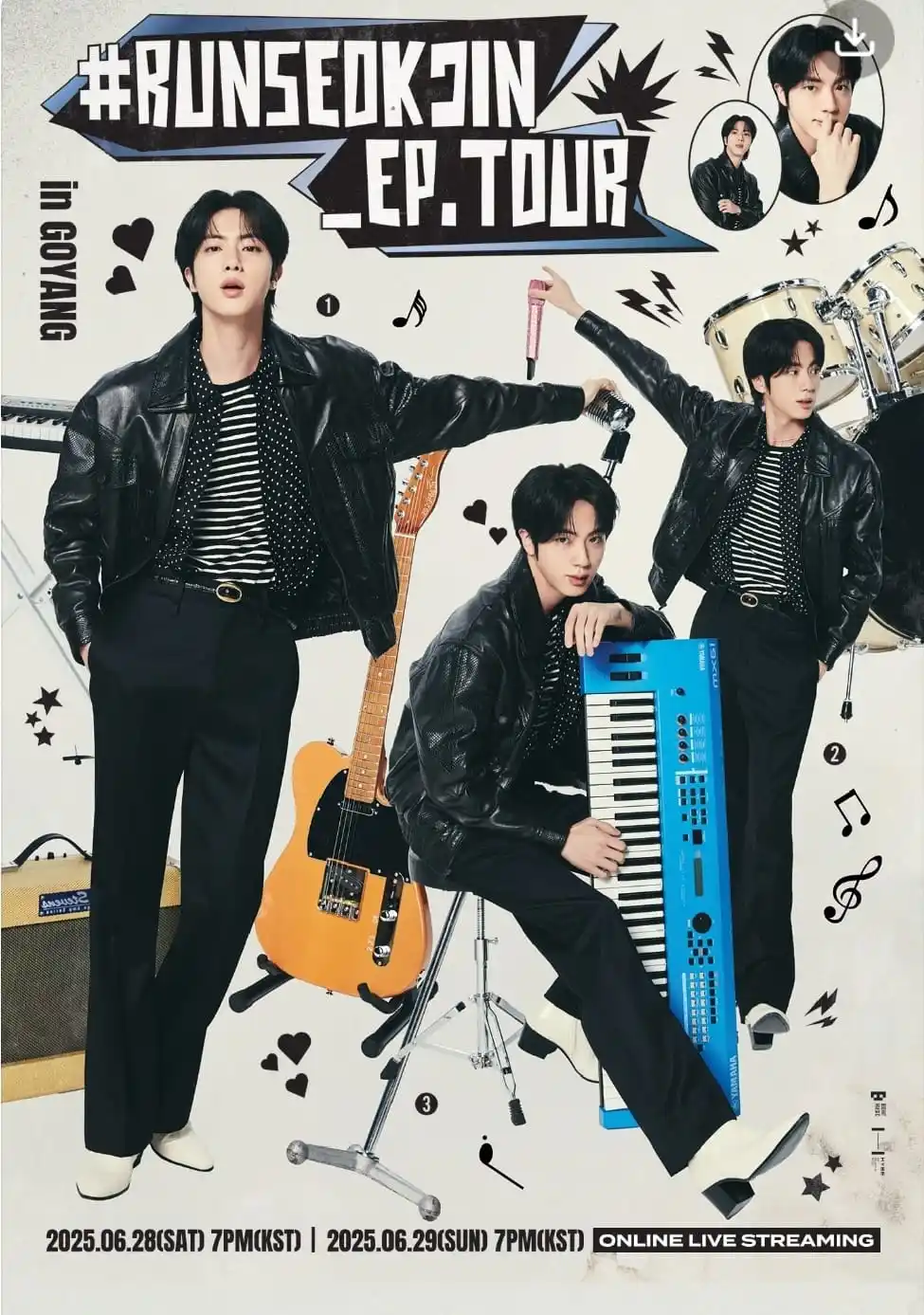 Image from Receitinhas RUN SEOKJIN EP TOUR 🐺🐹: Informações sobre ingressos para a transmissão ao vivo online da <a cl...