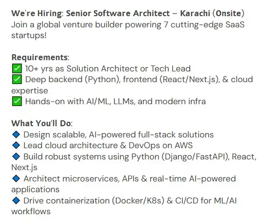 Image from HR Ways - Hiring Tech Talent: Job Link: https://www.careers-page.com/hr-ways-3/job/QV57WR96 📩 Apply...