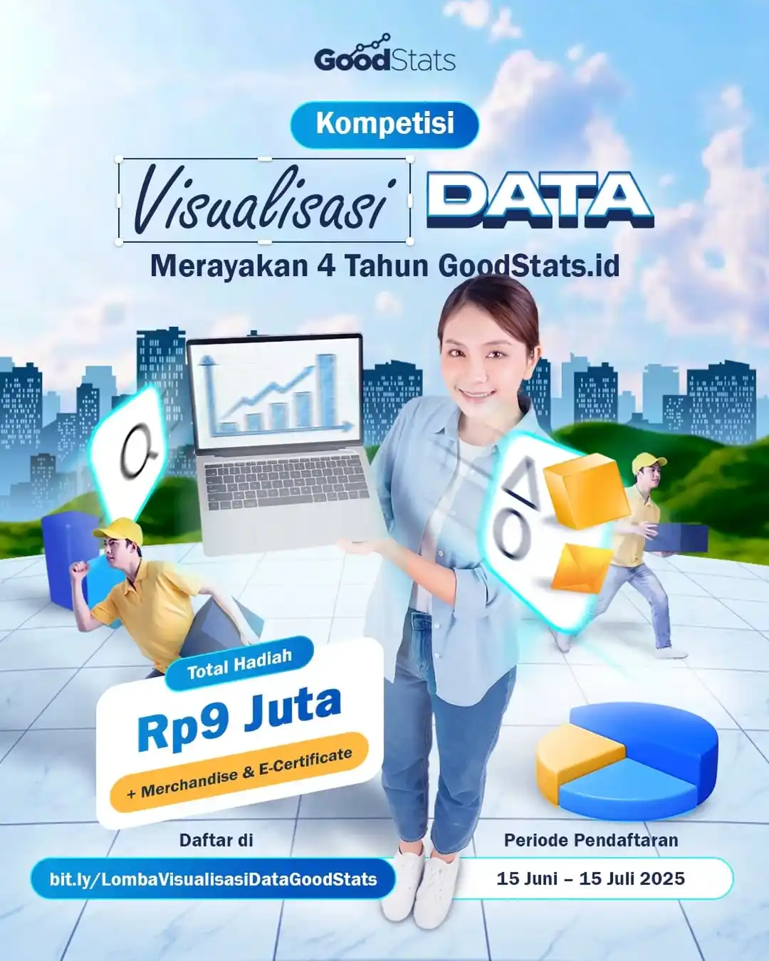 Image from Info Lomba: Kompetisi Visualisasi Data Nasional 2025, Gratis 🆓 . . . . Data bisa ...