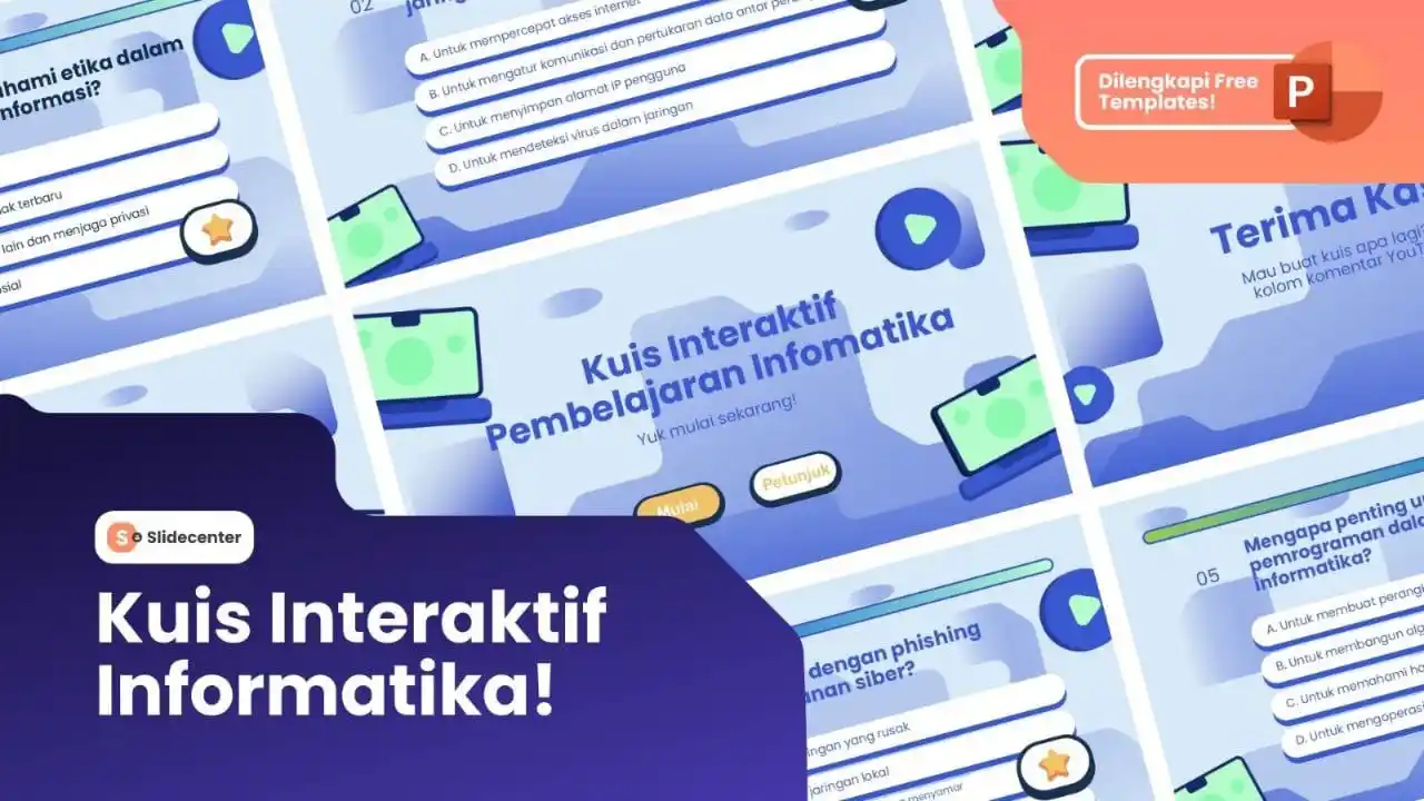 Image from Webinar Series - Media Pembelajaran: *Kuis Interaktif Informatika*, Mudah & Asik Untuk Interaktivitas di Ke...
