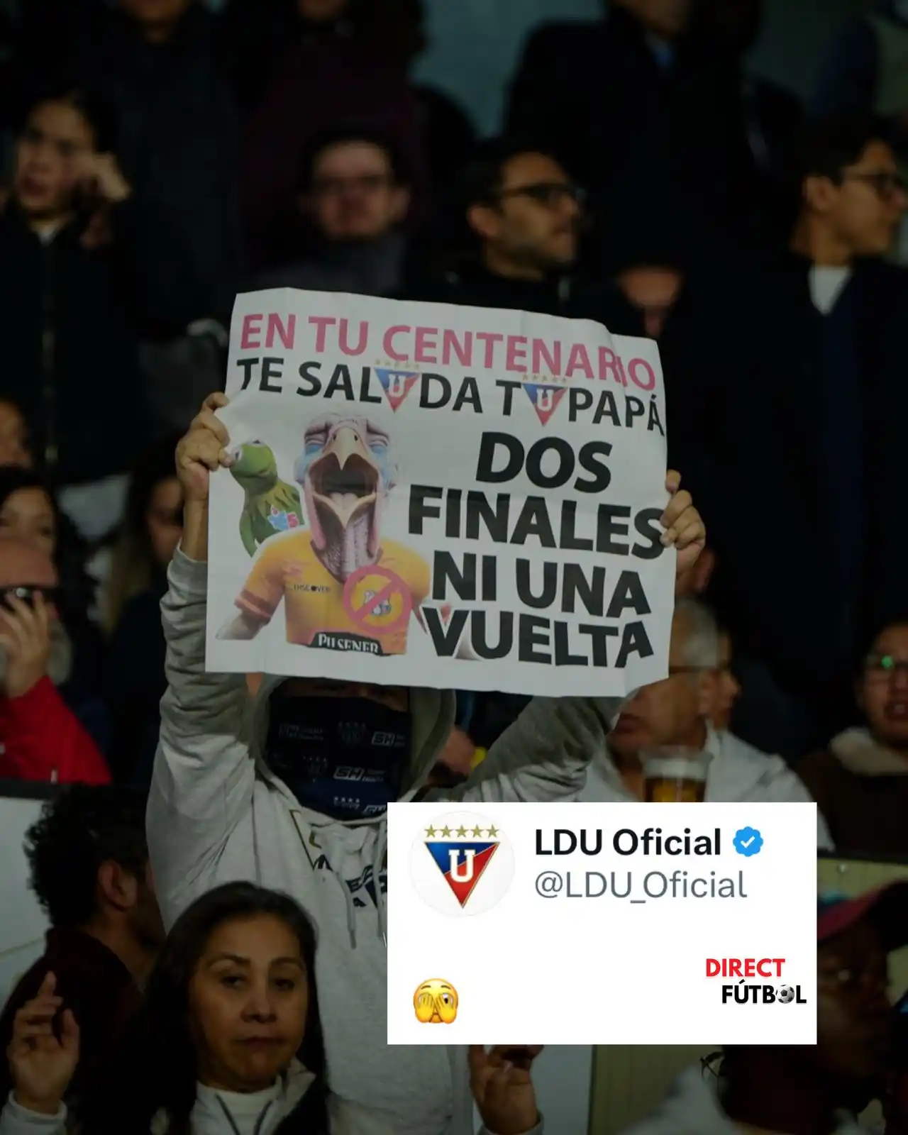 Image from DIRECT FÚTBOL: La publicación de LDU⚪️😳...