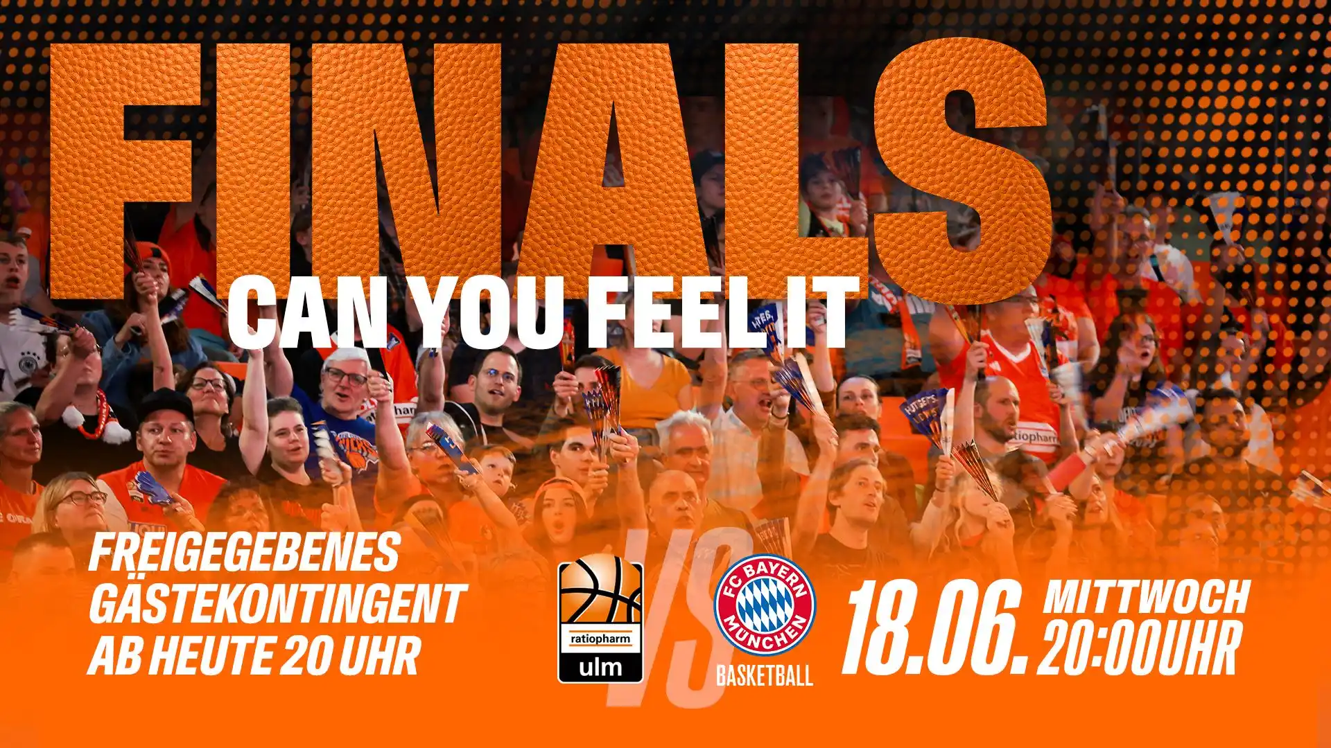 Image from ratiopharm ulm: 🎟 𝙇𝙚𝙩𝙯𝙩𝙚 𝘾𝙝𝙖𝙣𝙘𝙚! 🔥 Heute Abend geht das letzte Gästeko...