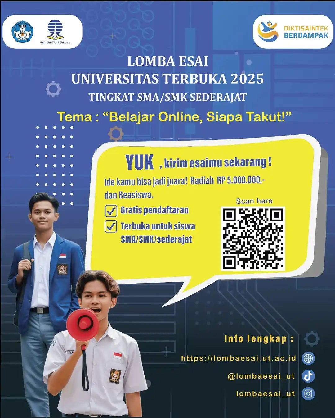 Image from Info Lomba: Lomba Menulis Esai Nasional 2025, Gratis 🆓 🆓 🆓 . . . .  LOMBA ESAI ...