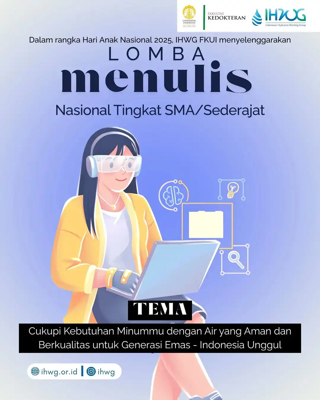 Image from Info Lomba: Lomba Menulis Nasional 2025, Gratis 🆓🆓 . . . . Dalam rangka Hari Ana...