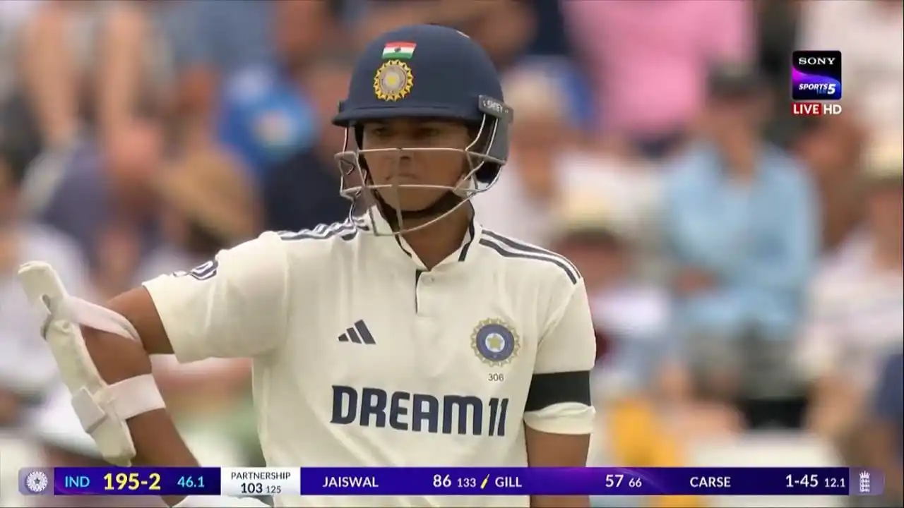 Image from THE CRICKET ARMY: *Nasser Hussain said, "Jaiswal has hit 26 sixes in one series against ...