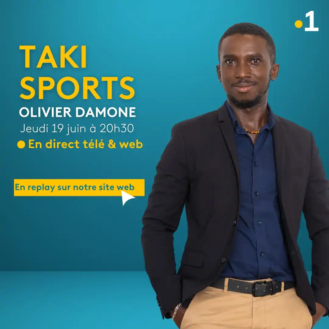 Image from Guyane La 1ère: 🟡Ne manquez pas la dernière émission Taki Sport, Olivier Damone vous ...
