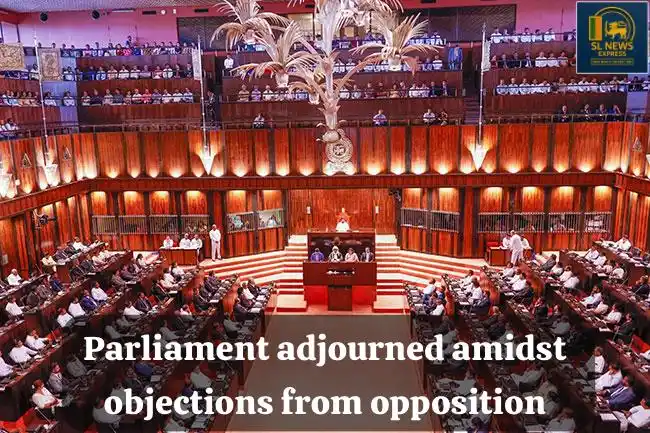 Image from SL NEWS EXPRESS (The Independent Media): *🔴 NEWS ALERT* ```(18.06.2025)``` *📌The Parliament was adjourned un...