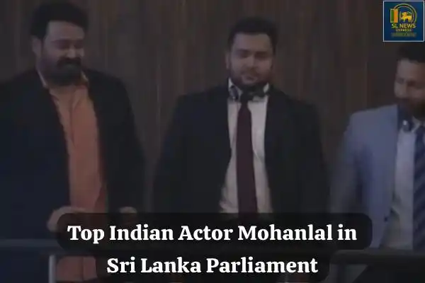 Image from SL NEWS EXPRESS (The Independent Media): *🔴 NEWS ALERT* ```(19.06.2025)``` *📌Indian actor Mohanlal, currentl...