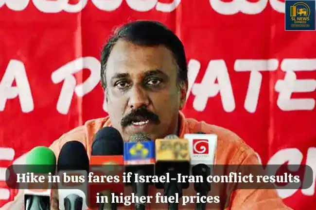 Image from SL NEWS EXPRESS (The Independent Media): *🔴 NEWS ALERT* ```(21.06.2025)``` *📌A hike in private bus fares cou...