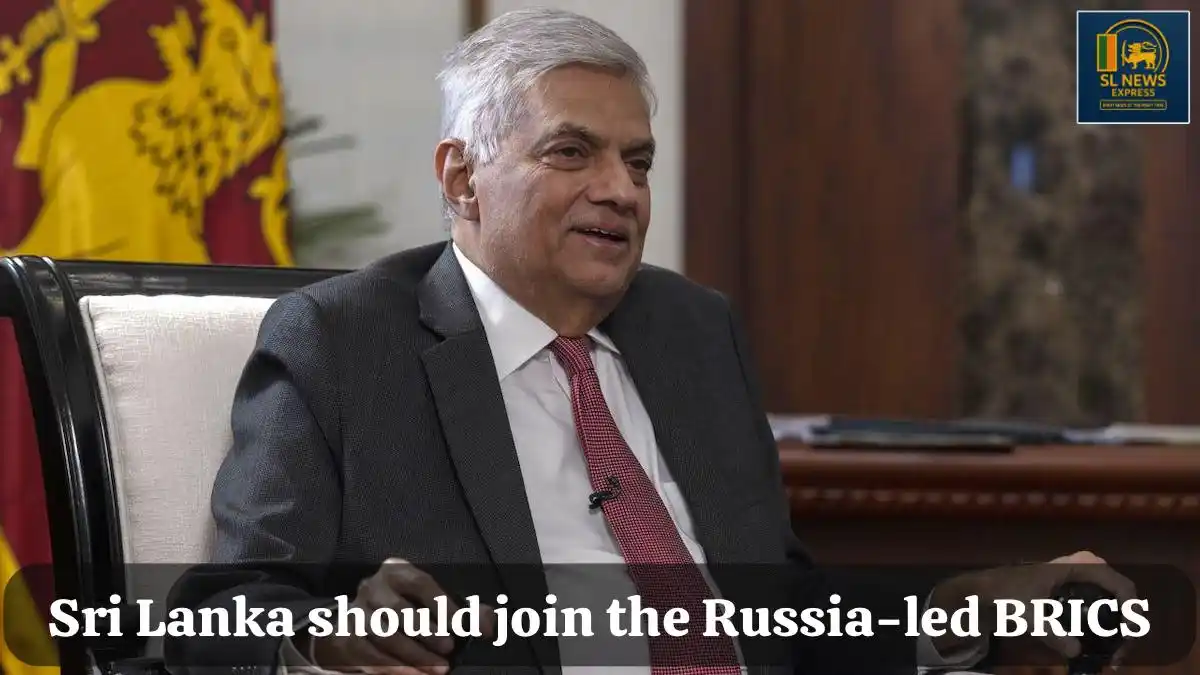 Image from SL NEWS EXPRESS (The Independent Media): *🔴 NEWS ALERT* ```(21.06.2025)``` *📌Sri Lanka should join the Russi...