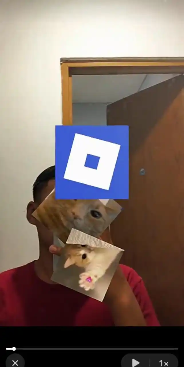 Game sticker post