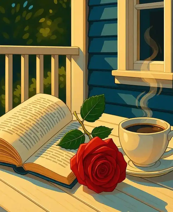 Image from SEYYAH-I MAVİ: _Okumak, sevmek sevilmek, pencere kenarından yağmuru seyretmek, bir ma...
