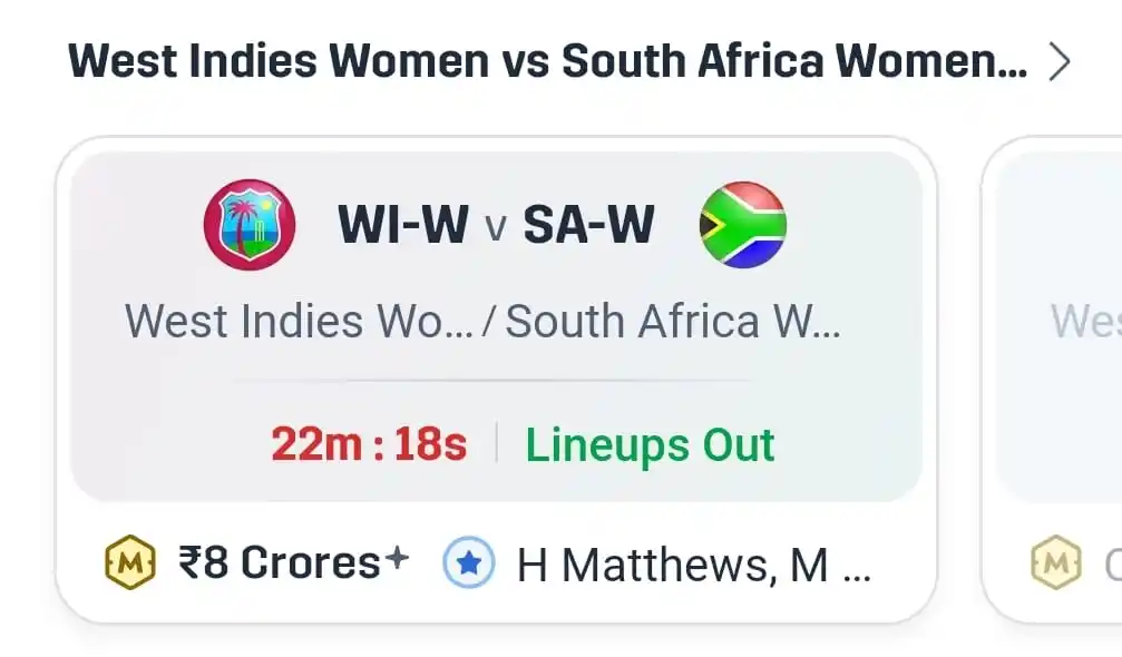 Image from Expert Dream11 Team - Prediction Best Expert Winning Dream 11 Teams - Dream11 Rank 1 GL SL H2H Teams: *ONLY 20 min Left..!*🥳🥳🎉 *After Lineups Pro Teams Added in PRO App....