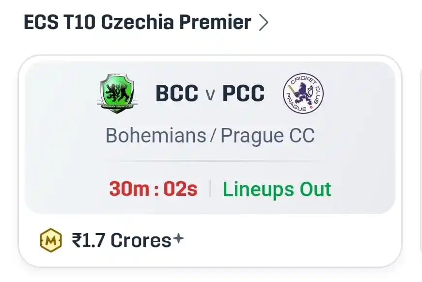 Image from Expert Dream11 Team - Prediction Best Expert Winning Dream 11 Teams - Dream11 Rank 1 GL SL H2H Teams: *ONLY 30 min Left..!*🥳🥳🎉 *After Lineups Pro Teams Added in PRO App....
