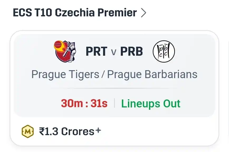 Image from Expert Dream11 Team - Prediction Best Expert Winning Dream 11 Teams - Dream11 Rank 1 GL SL H2H Teams: *ONLY 30 min Left..!*🥳🥳🎉 *After Lineups Pro Teams Added in PRO App....