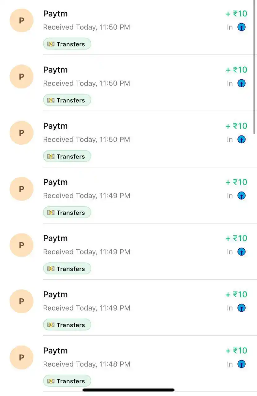 Image from Amezing Deals: Paytm Loot : Now Send ₹9 to Anyone & Win Upto ₹40. Try All Links : h...