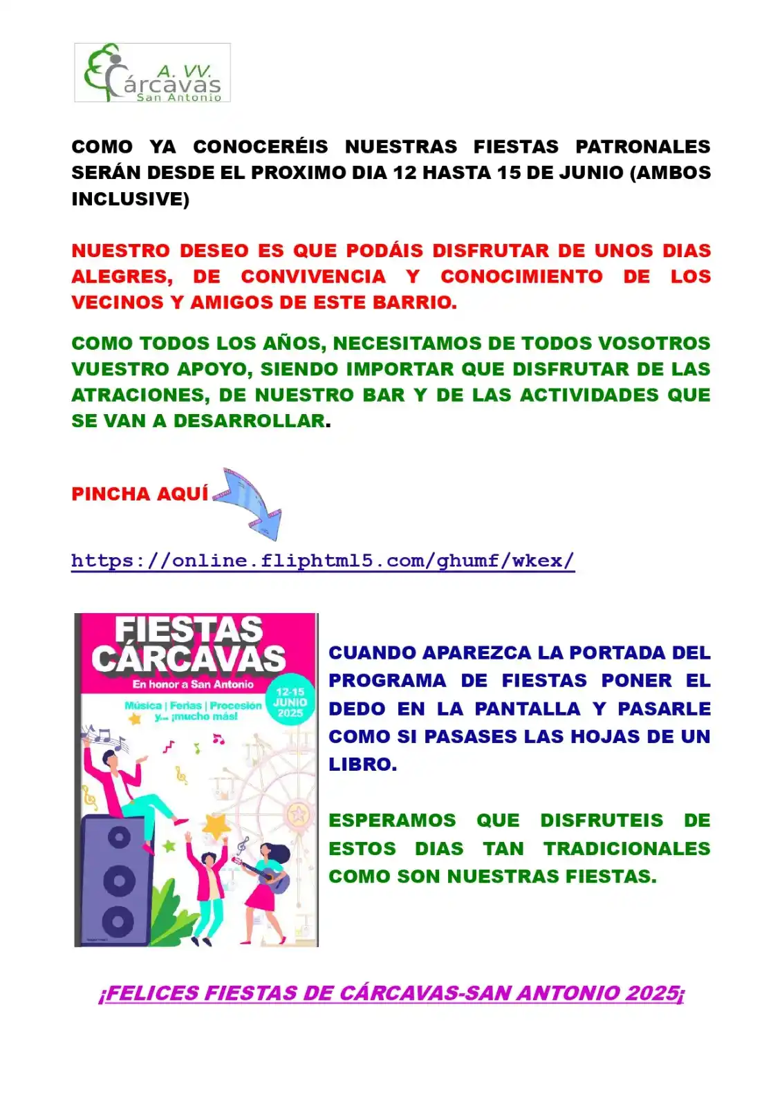 Asociación Cárcavas post