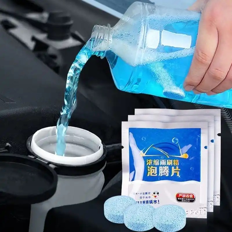 Image from Kwai Shop: 🚗Promoção Imperdível! ✨🧼  Pastilhas Efervescentes para Para-brisa, f...