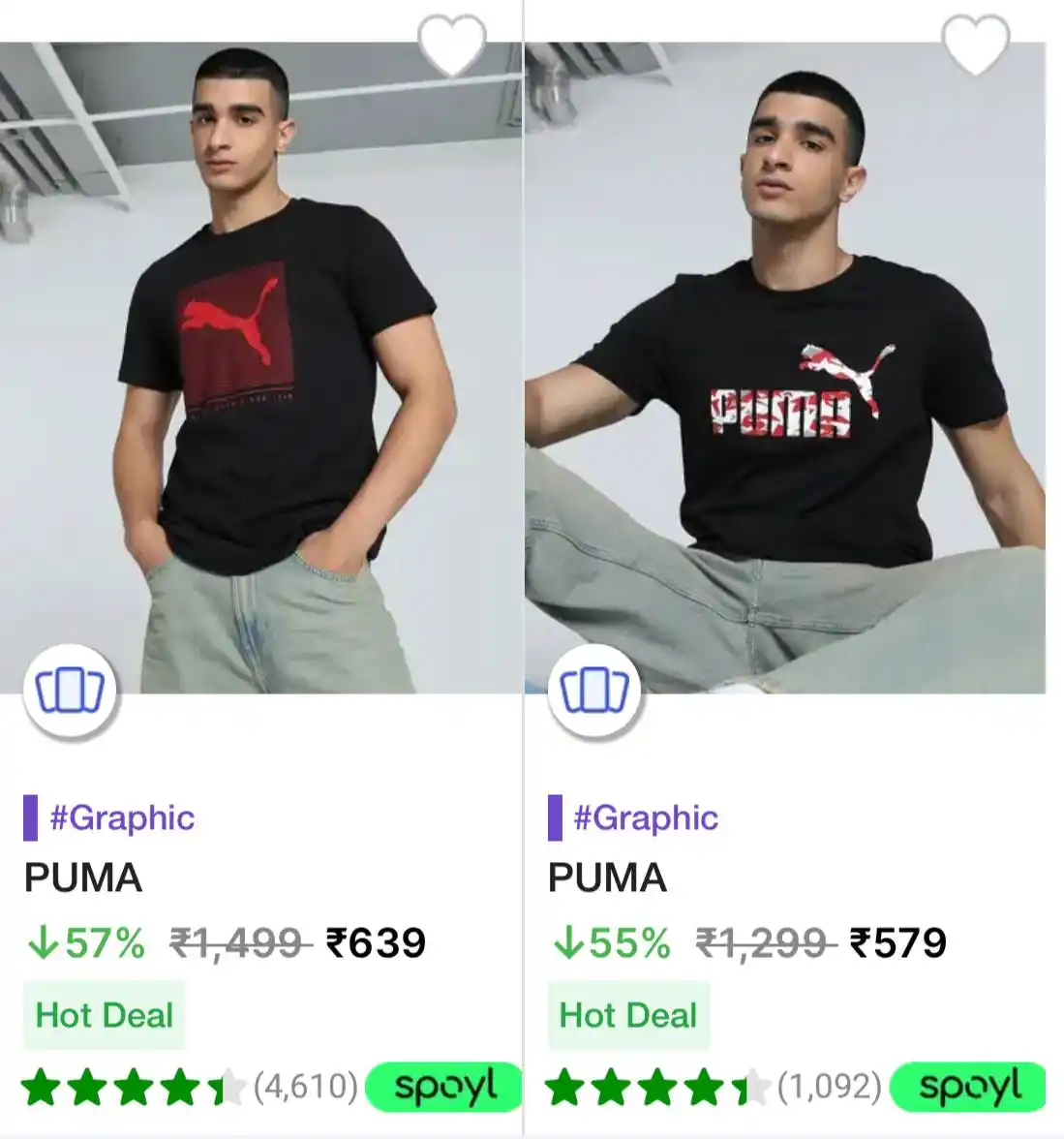 Image from Amezing Deals: Puma Men's Tshirts   https://fkrt.co/vVpNZ5...