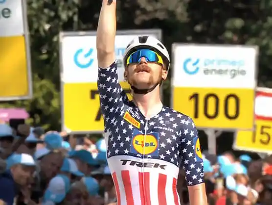 Image from EsCiclismo.Com | Ciclismo: *Quinn Simmons gana en solitario Heiden, Romain Grégoire sigue líder d...
