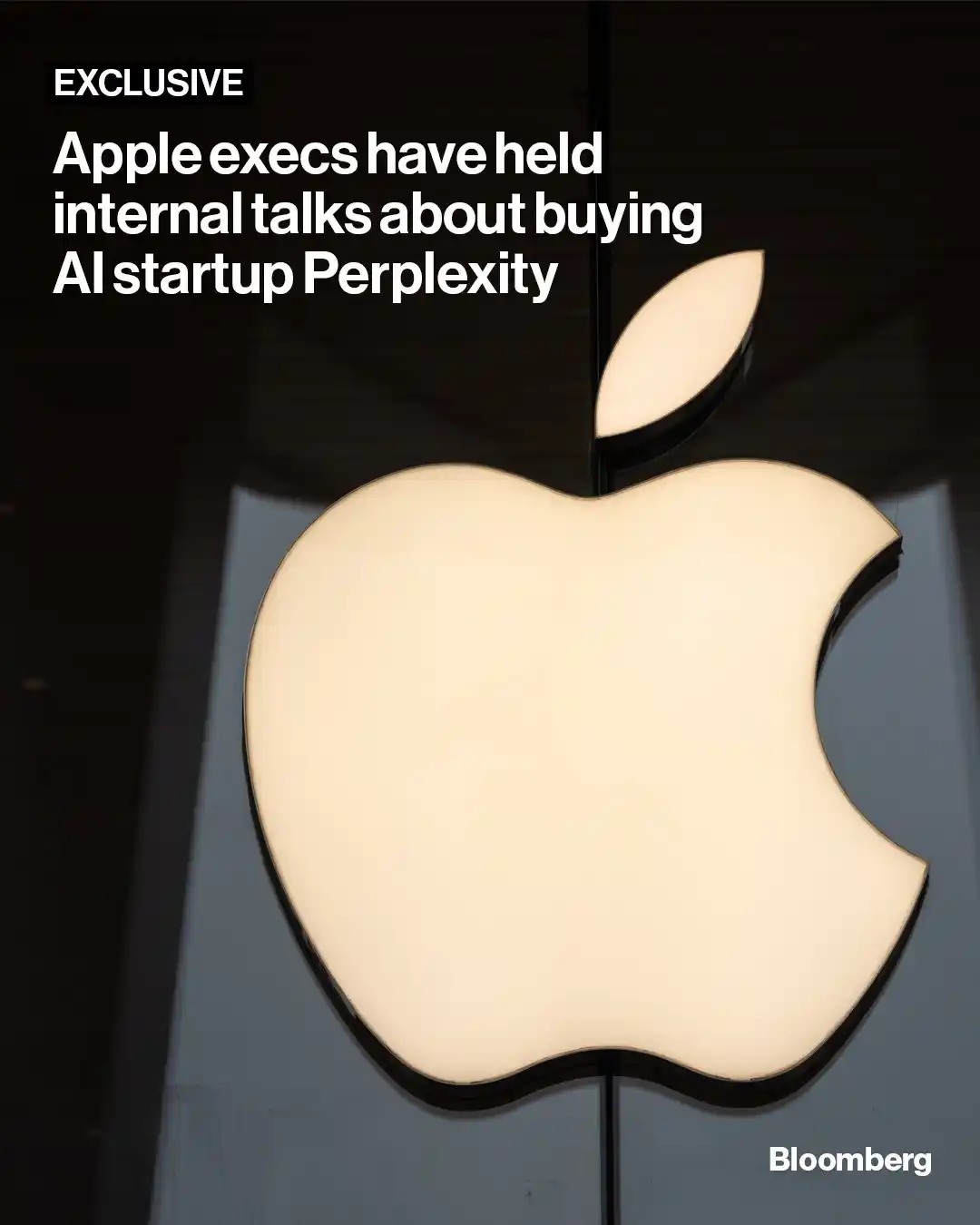 Image from Bloomberg News: Seeking to address the need for more AI talent and tech, Apple executi...