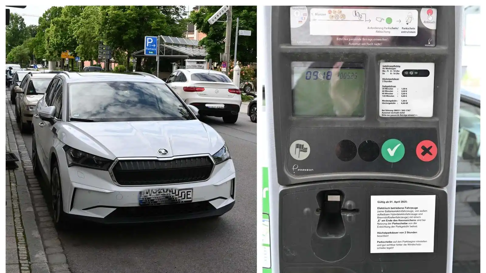 Image from mangfall24: Servus 👋🏼 👉🏼 (+) *Unmut über Gratis-Parken für E-Autos*: Rosenhei...