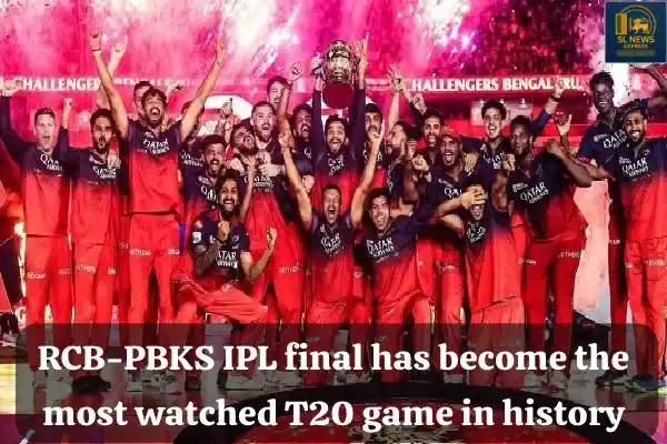Image from SL NEWS EXPRESS (The Independent Media): *🔴 SPORTS ALERT* ```(20.06.2025)``` *📌Jio Star releases viewership ...