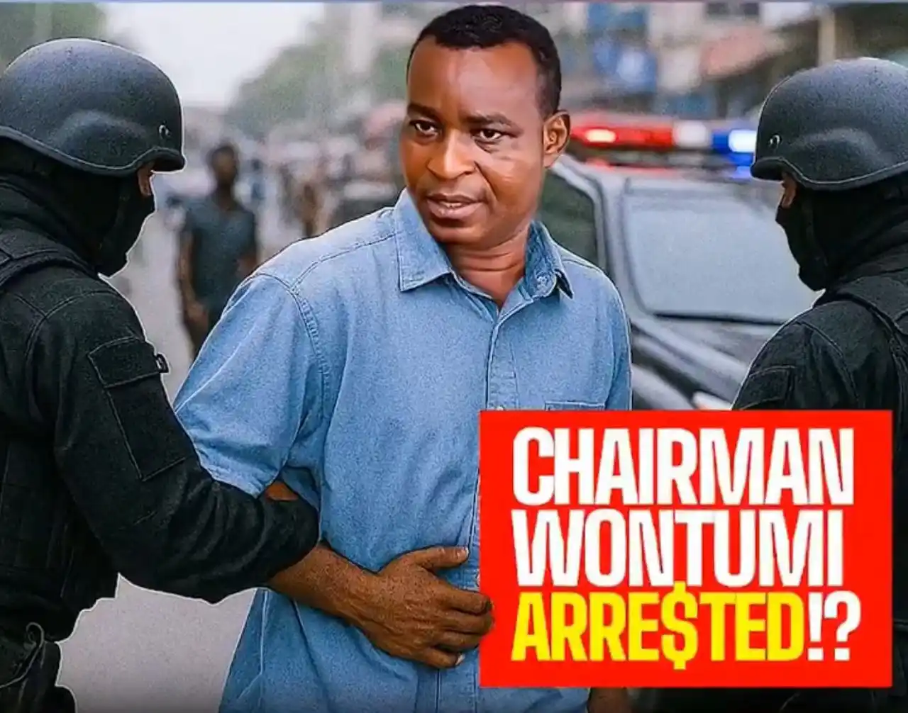 Image from PO News HQ🦅🇬🇭: 🚨*SUMMARY OF CHAIRMAN WONTUMI’s ARREST*❕ On May 23, 2025, National S...