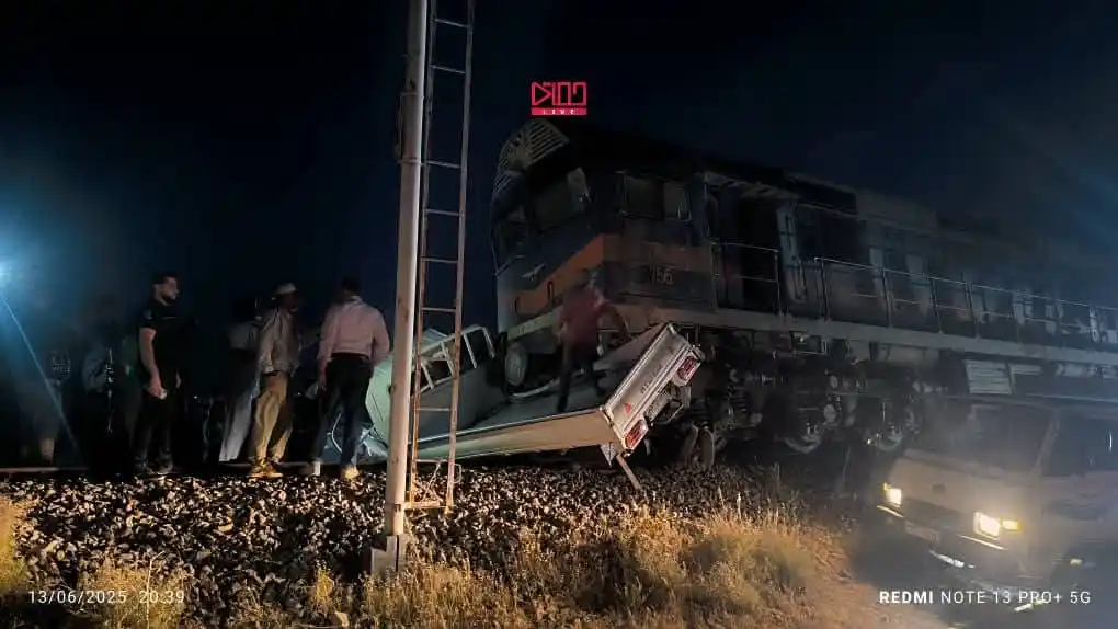 Image from المكتب الإعلامي في الحولة: تعميم هام  نظراً لحادث اصطدام قطار بسيارة على سكة القطار يوم أمس في بل...