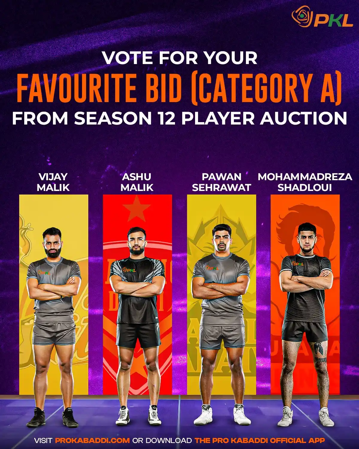 Image from Pro Kabaddi League: *The stars that shined the brightest in the auction 💫* Vote for your...