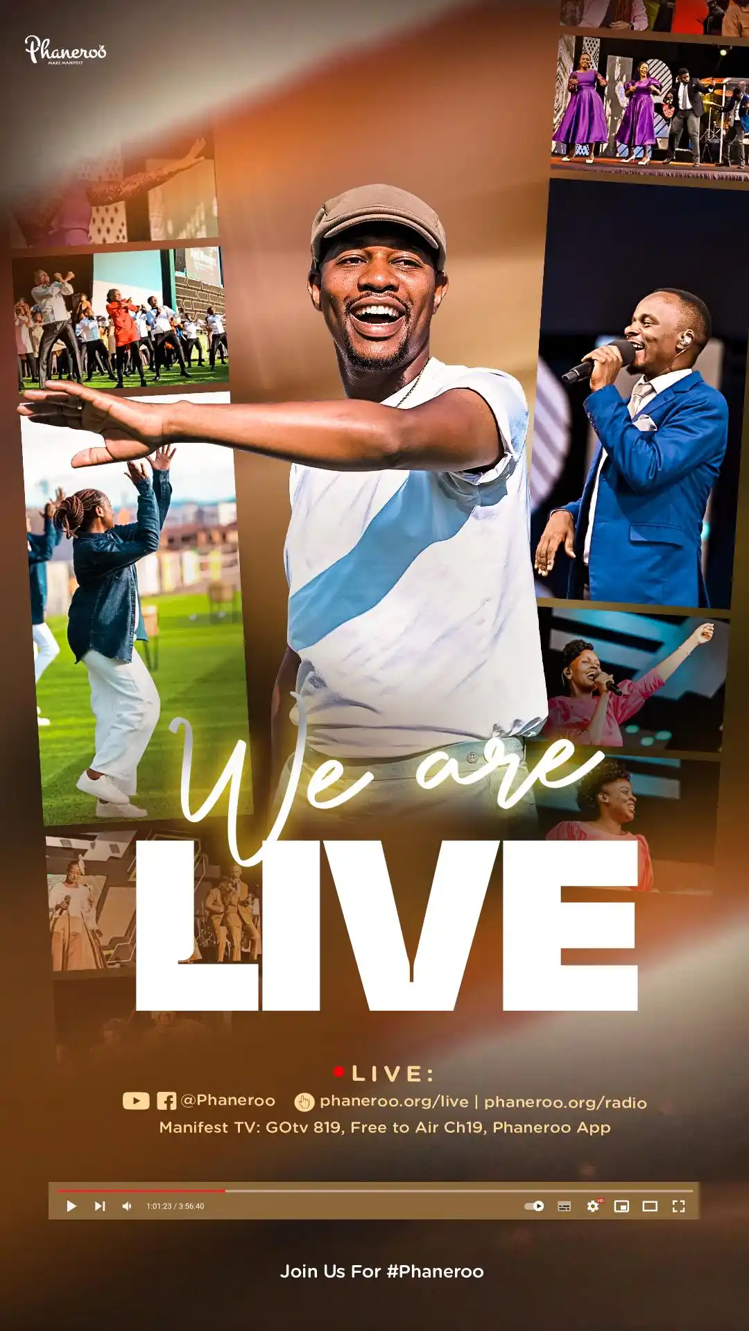 Image from Phaneroo: There's no place we would rather be; WE ARE LIVE! 🥳 bit.ly/Phaneroo5...